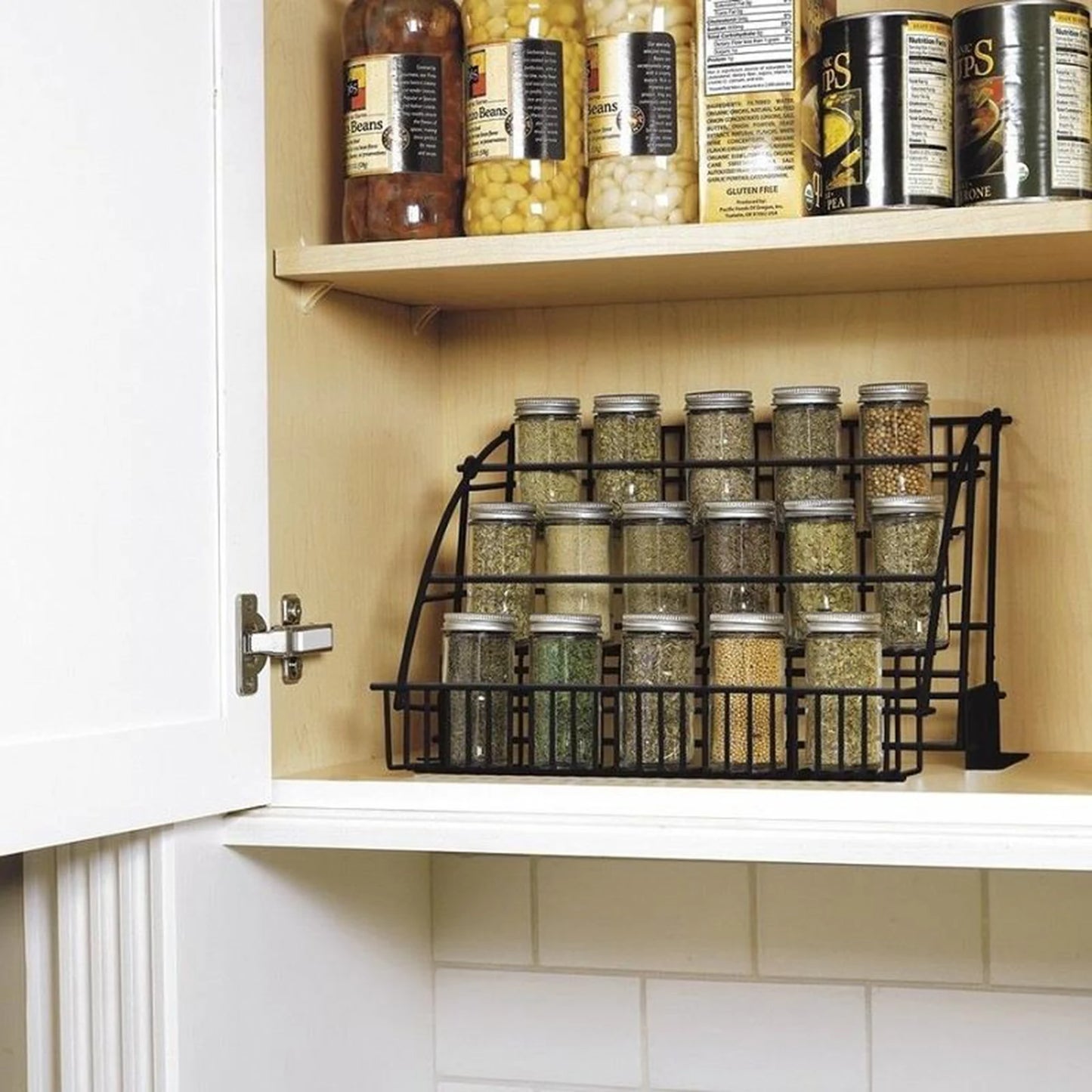 Kitchen Pull Down Organizer