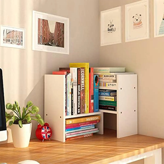 Functional and Adjustable Desktop Shelf Organizer