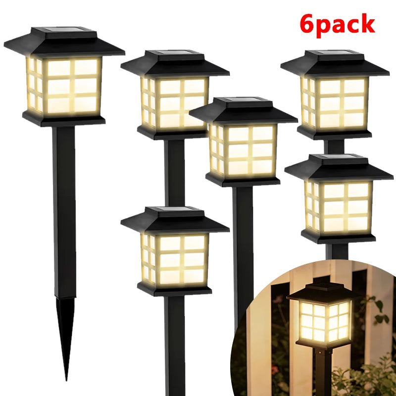 Warm White Solar Garden Lights