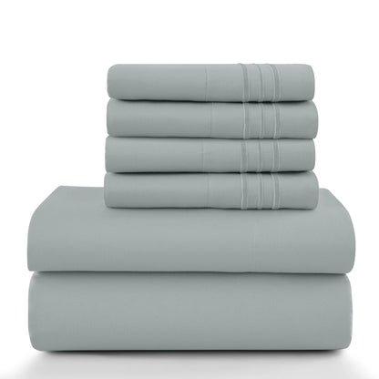 6 Piece, 16 Inch, LUX Décor Sheet Set