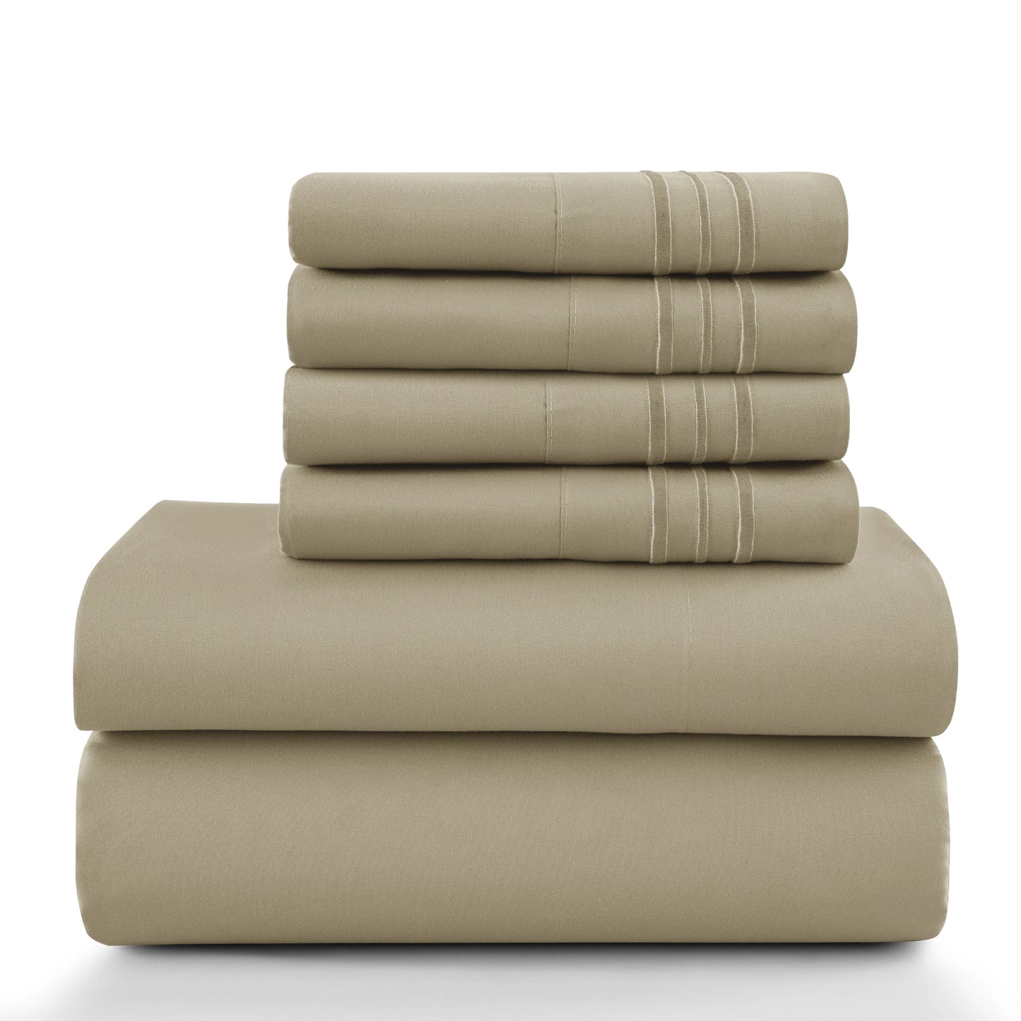 6 Piece, 16 Inch, LUX Décor Sheet Set