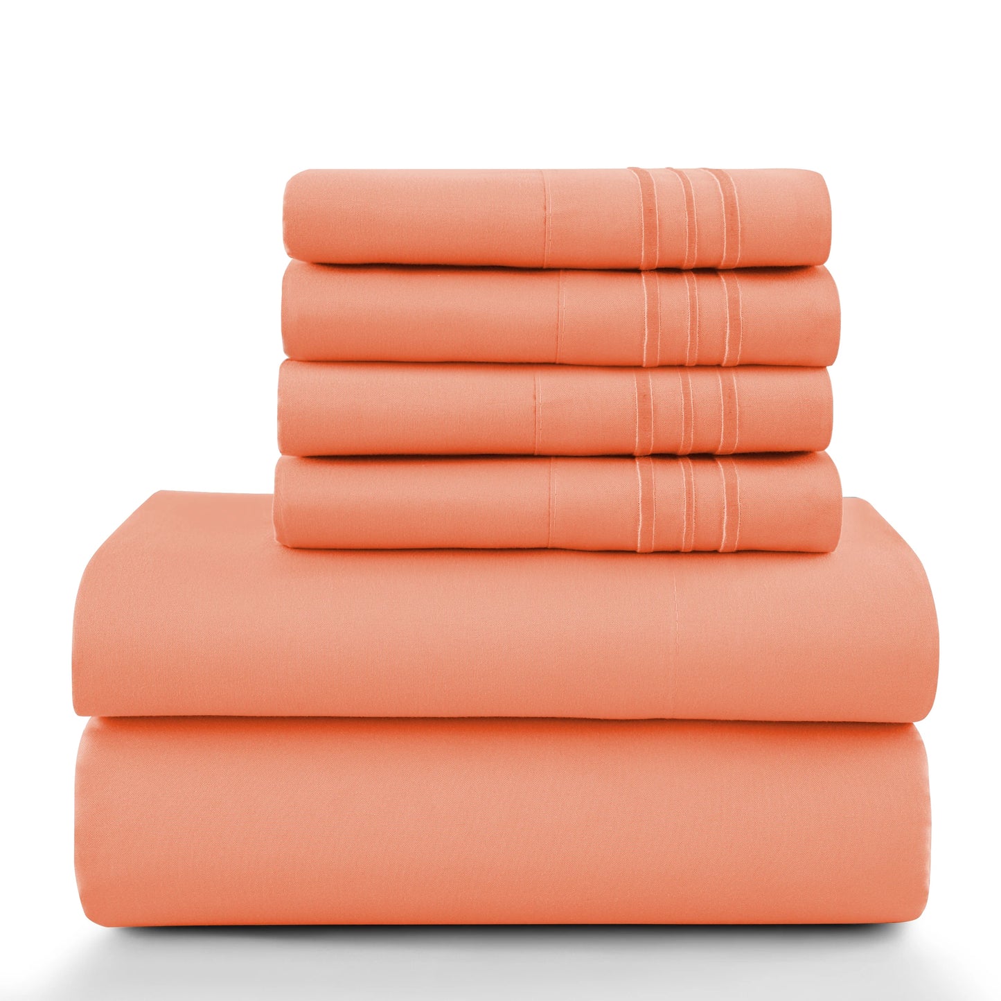 6 Piece, 16 Inch, LUX Décor Sheet Set