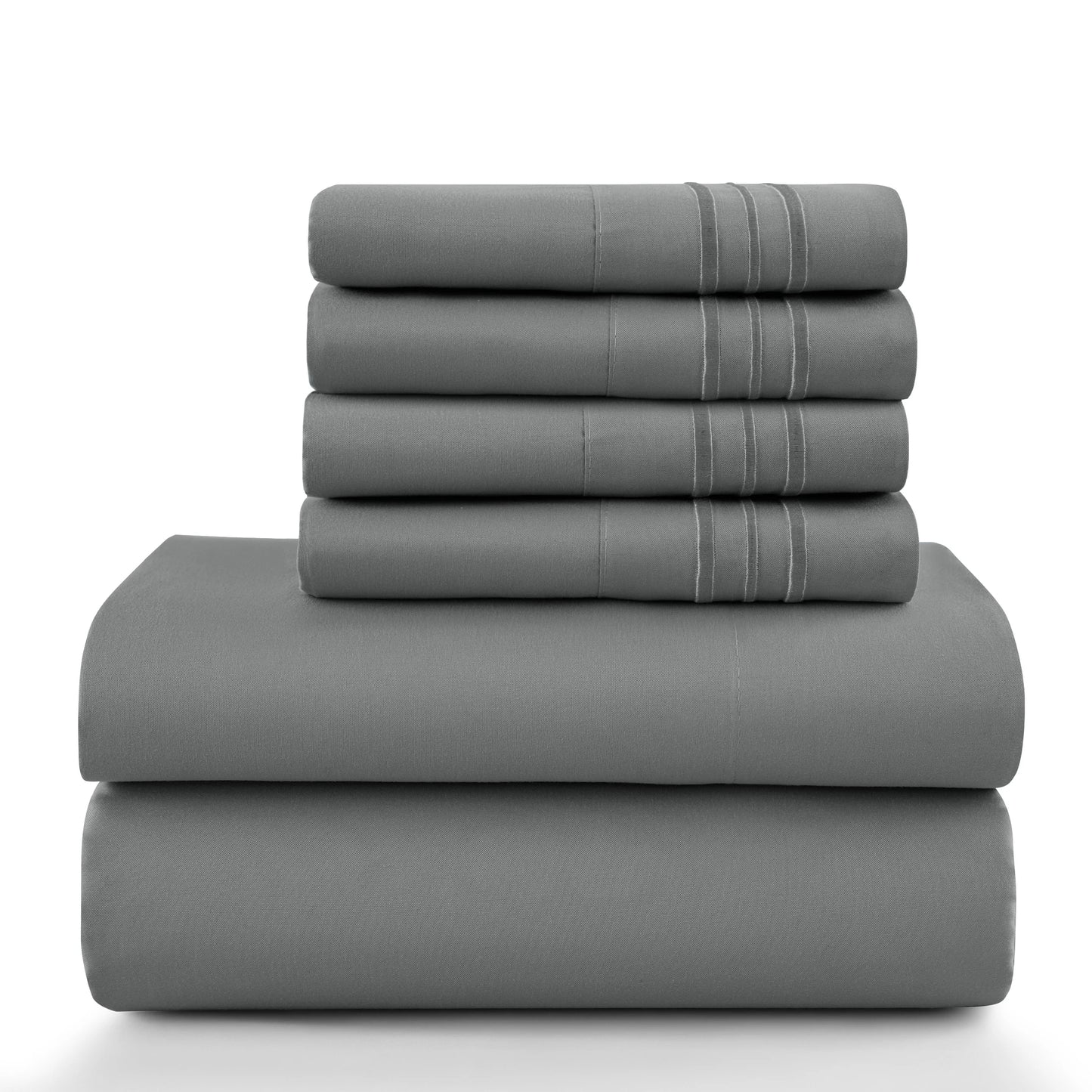 6 Piece, 16 Inch, LUX Décor Sheet Set