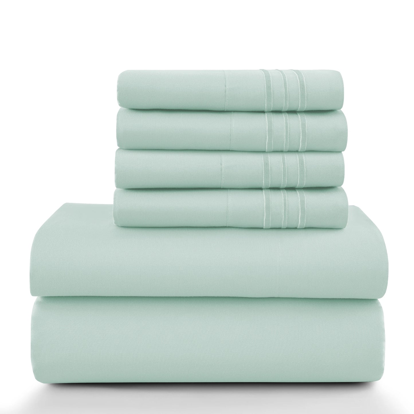 6 Piece, 16 Inch, LUX Décor Sheet Set