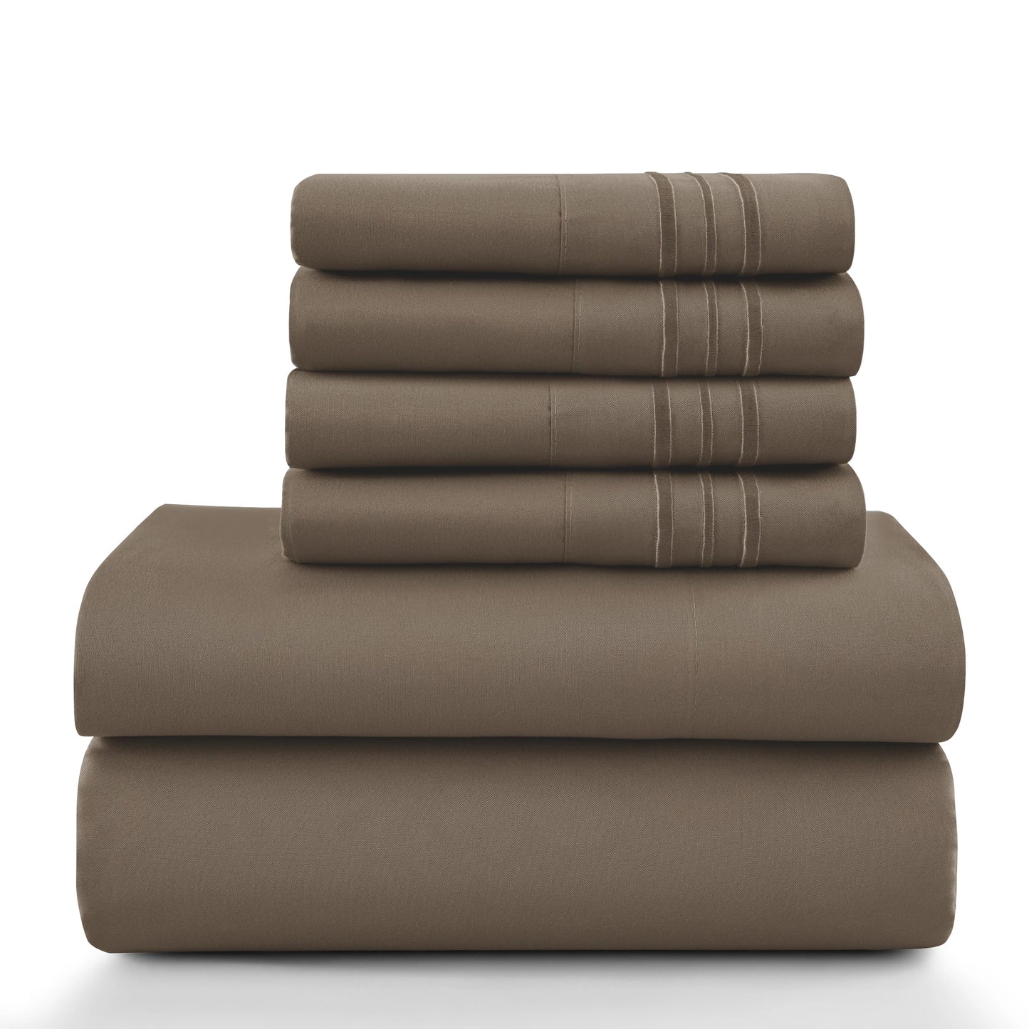 6 Piece, 16 Inch, LUX Décor Sheet Set