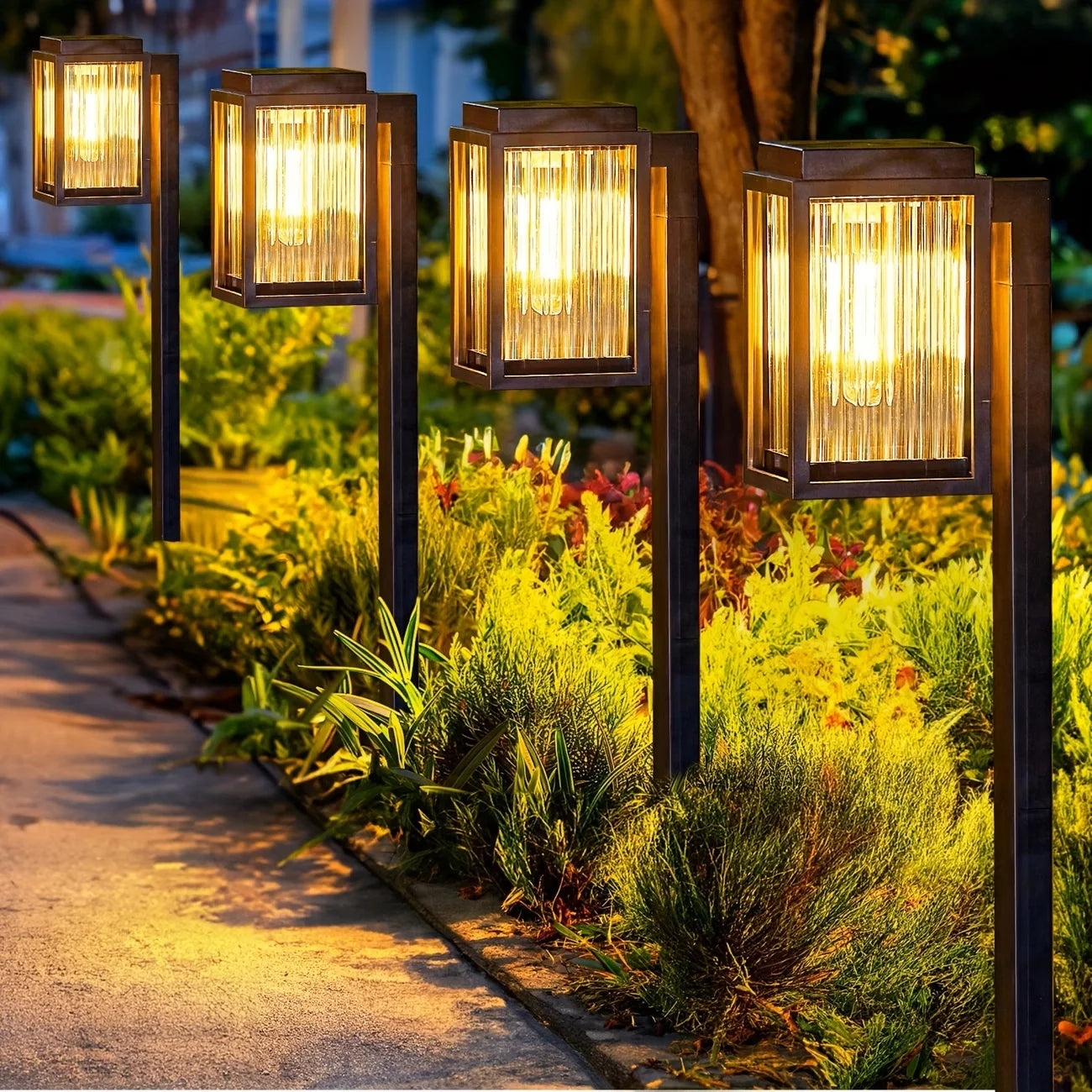Solar Pathway Garden Lights