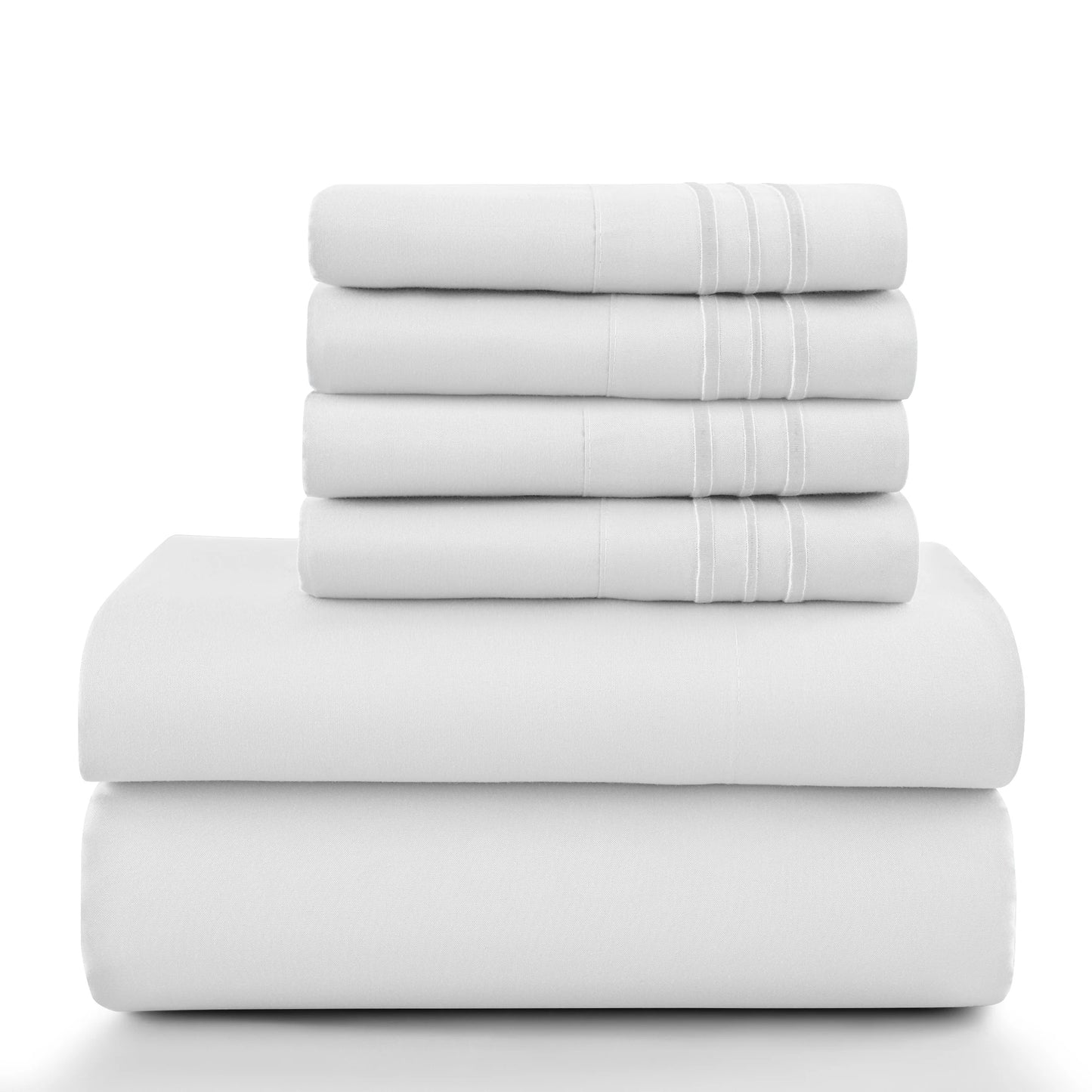 6 Piece, 16 Inch, LUX Décor Sheet Set