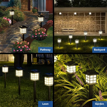 Warm White Solar Garden Lights