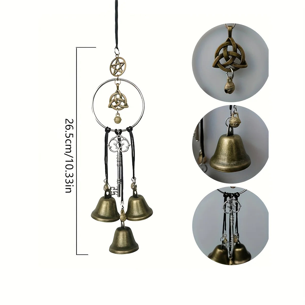1pc Doorknob Hanging Wind Chime