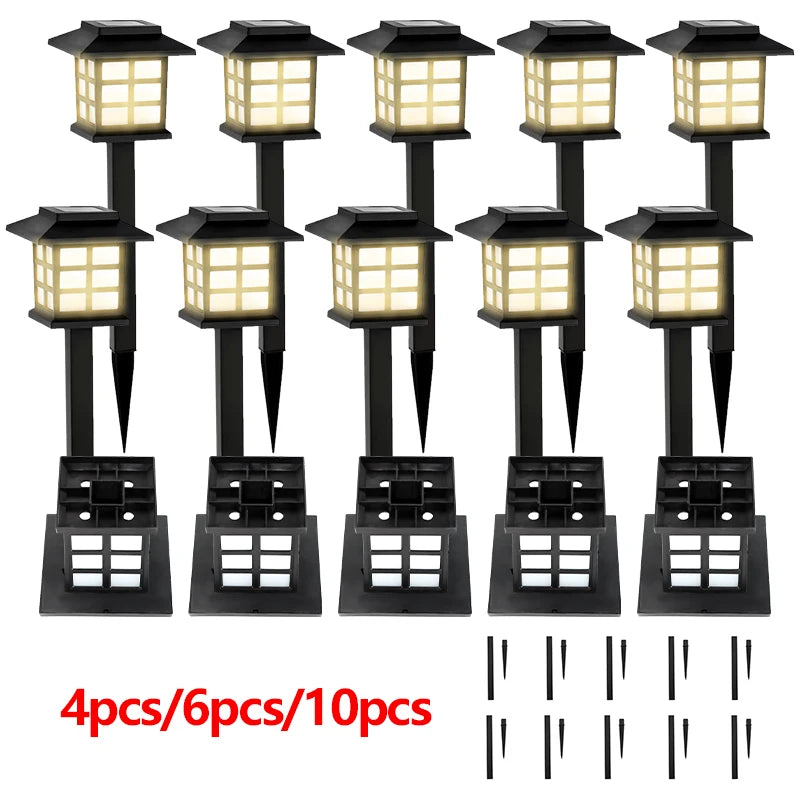 Warm White Solar Garden Lights