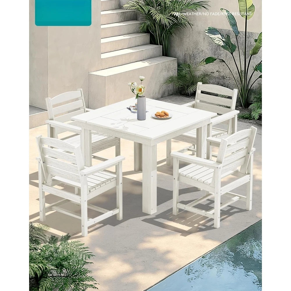 Outdoor Dining Set for 4,