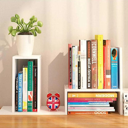 Functional and Adjustable Desktop Shelf Organizer