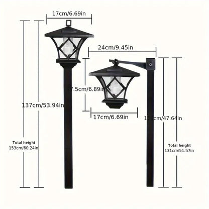 Classic Adjustable Solar Pole Light