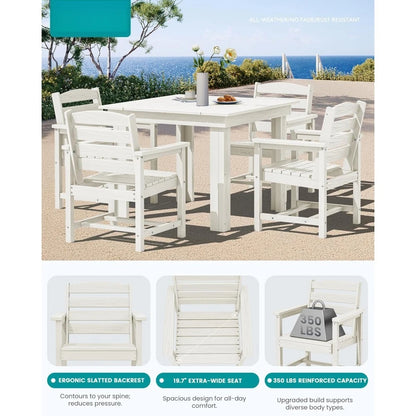 Outdoor Dining Set for 4,
