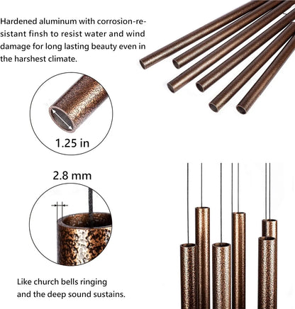 44" Deep Tone Wind Chimes