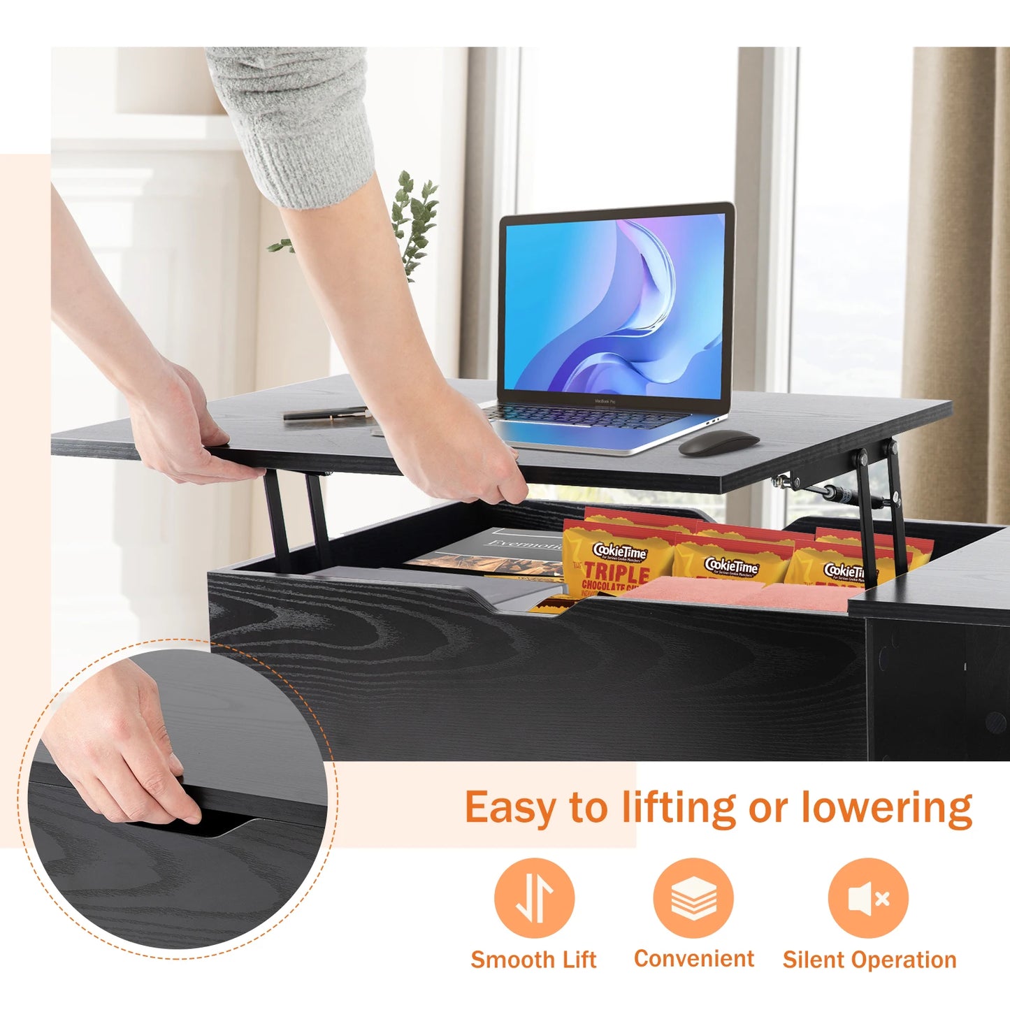 Versatile Lift Top Coffee Table