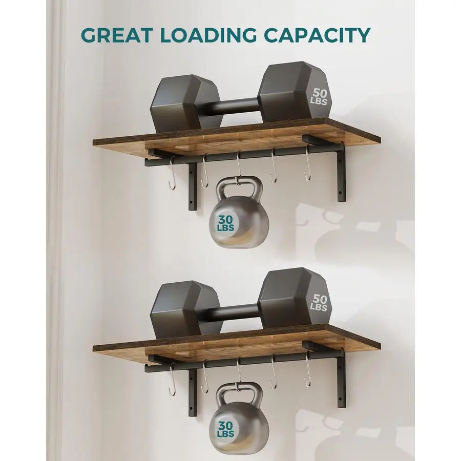 Wall Mounted Pot Rack