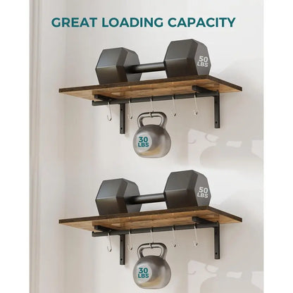 Wall Mounted Pot Rack
