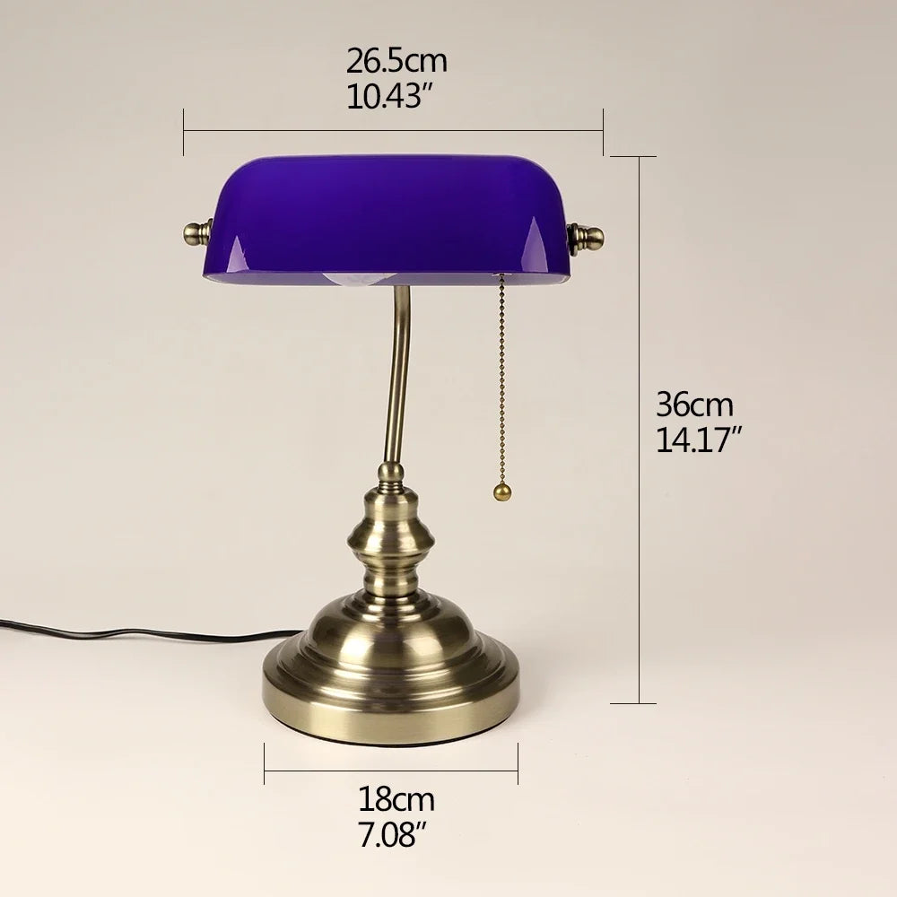 Classic Bankers Table Lamp