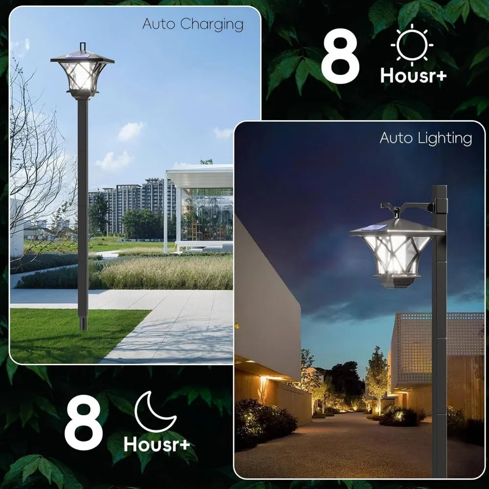 Classic Adjustable Solar Pole Light