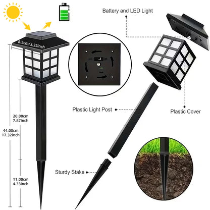 Warm White Solar Garden Lights