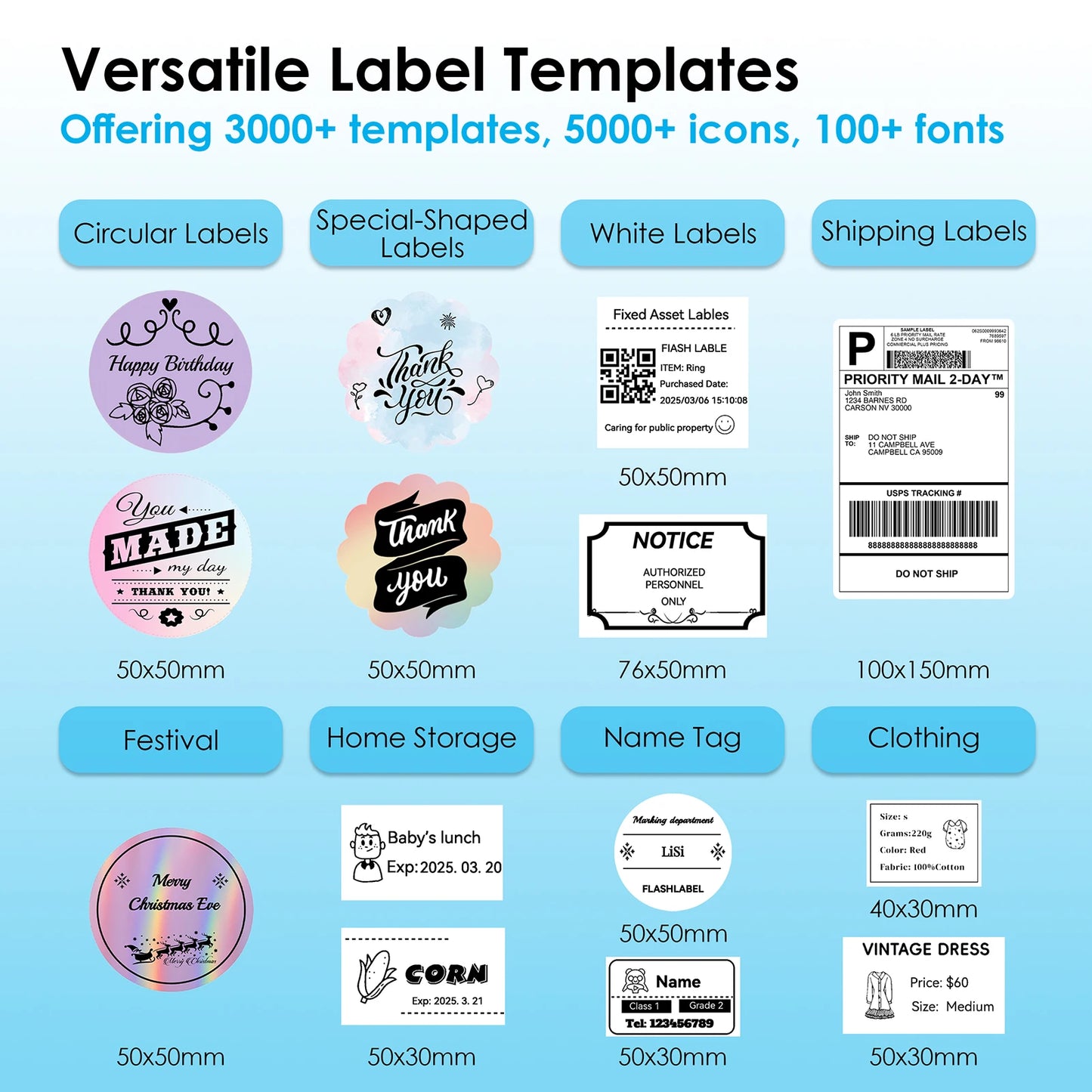 Thermal Label Printer for Home Office