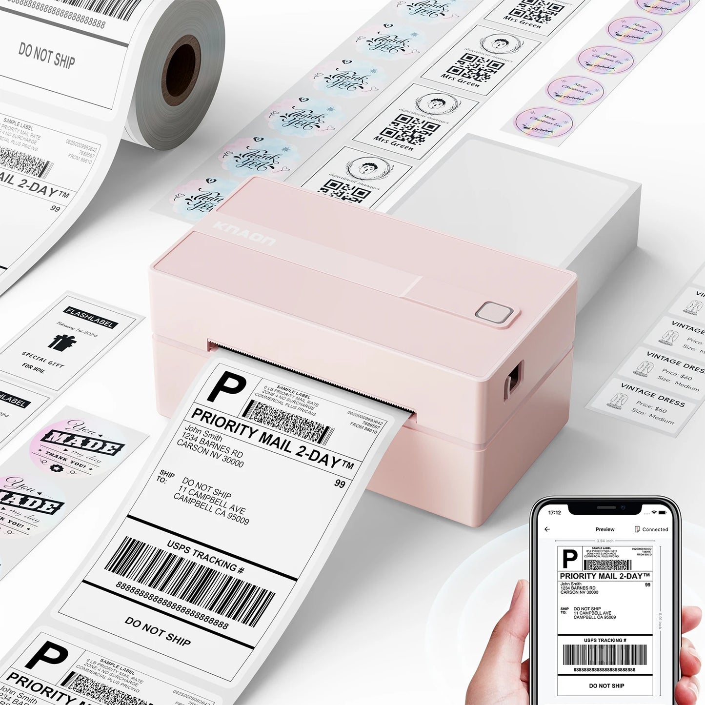 Thermal Label Printer for Home Office