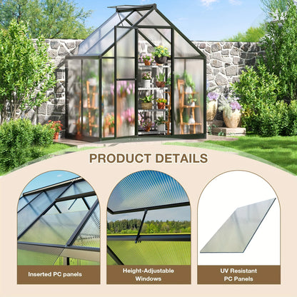 Multi-Size Polycarbonate Greenhouse