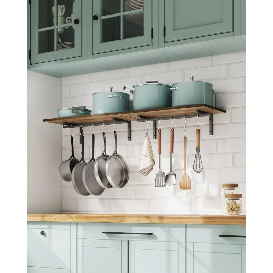 Wall Mounted Pot Rack