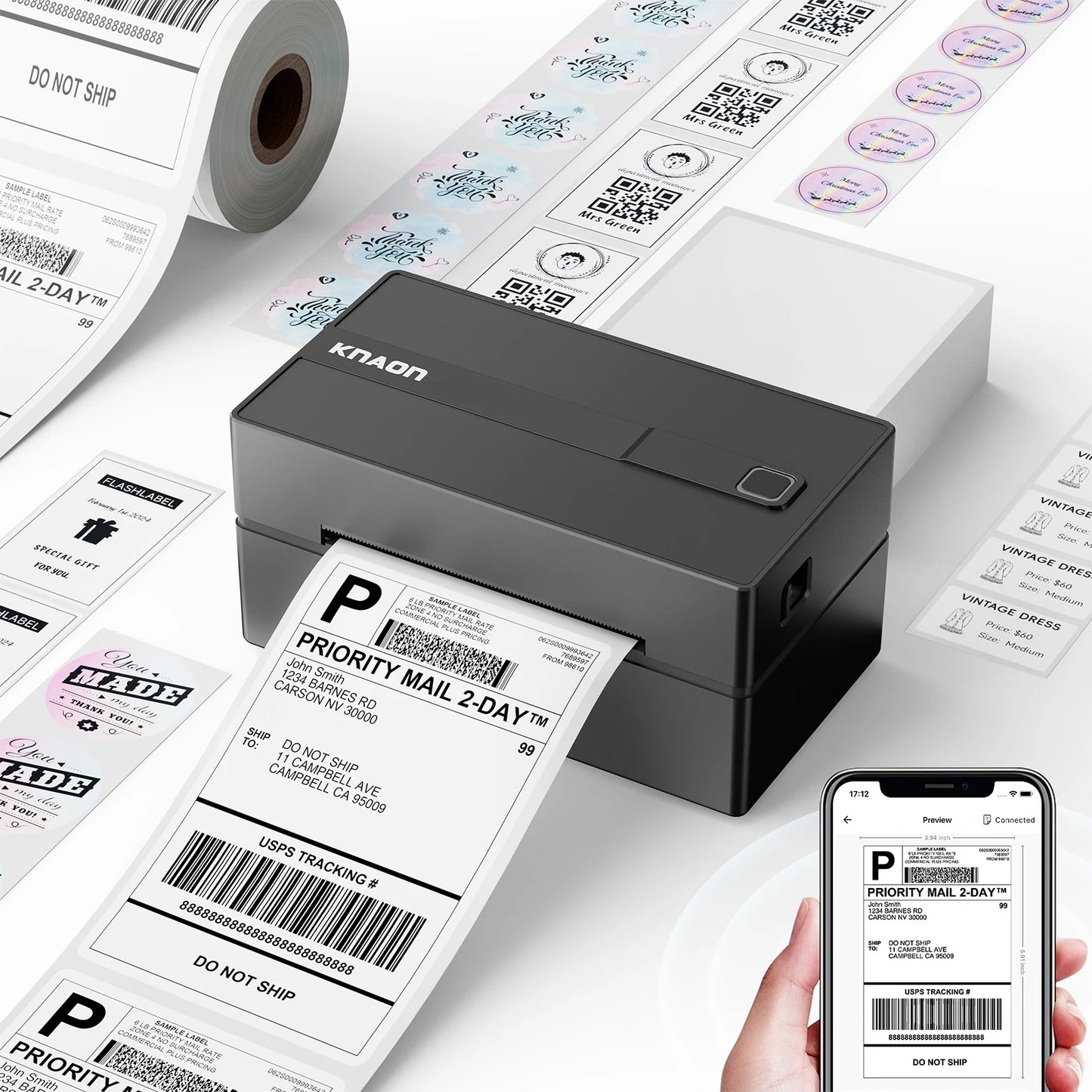 Thermal Label Printer for Home Office