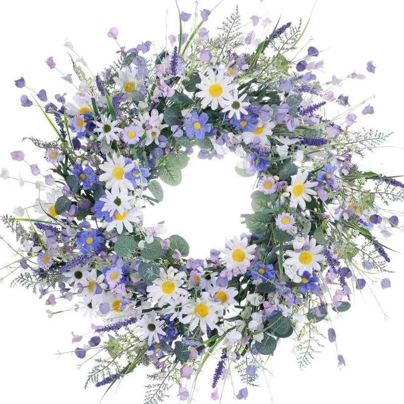 Artificial Flower Summer Wreath