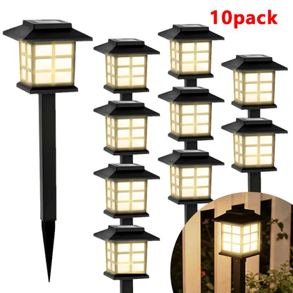 Warm White Solar Garden Lights