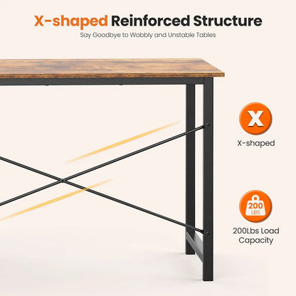 Computer Desk with 2 Drawers