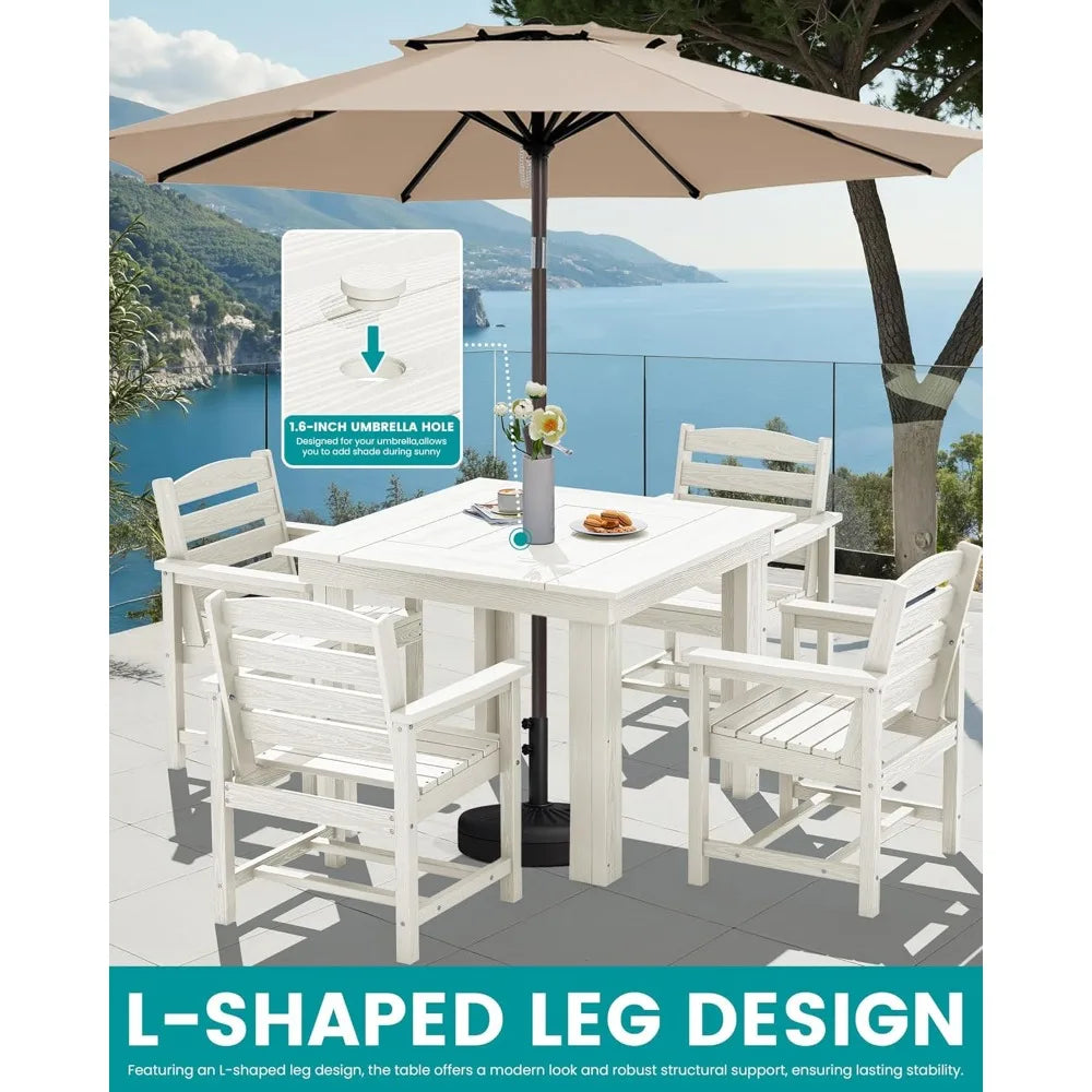 Outdoor Dining Set for 4,