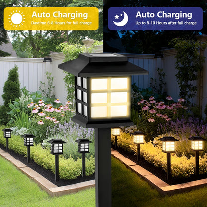 Warm White Solar Garden Lights