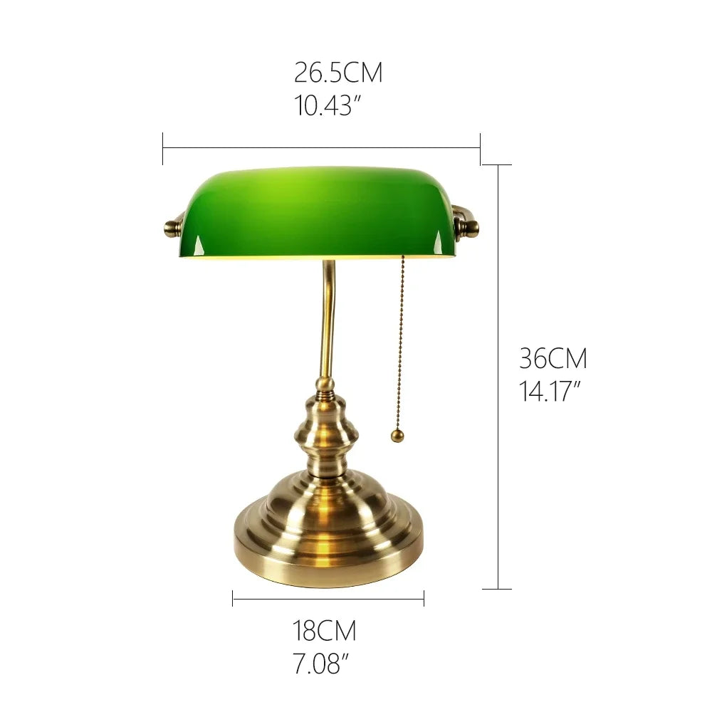 Classic Bankers Table Lamp