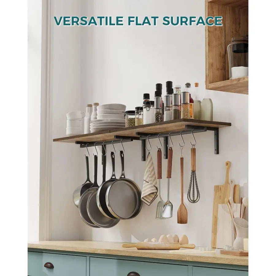 Wall Mounted Pot Rack