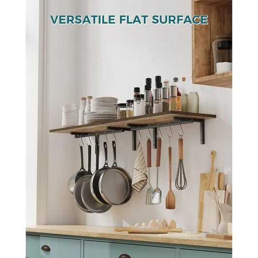 Wall Mounted Pot Rack