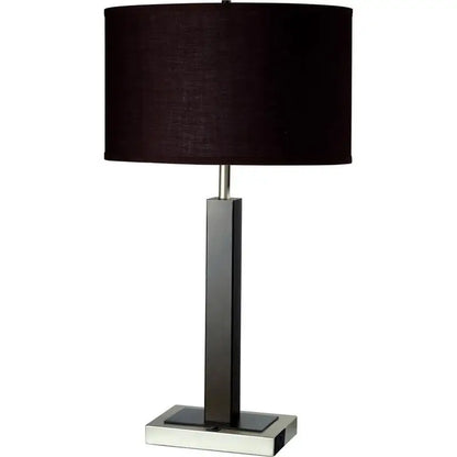 30in Tall Metal & Polyresin Table Lamp